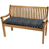 TexDeko Bankauflage 90 x 40 x 8 cm grau 1 St.
