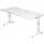 Hammerbacher Schreibtisch VOS19/W/W weiß/weiß