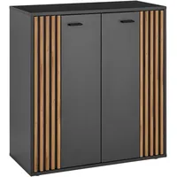 HBZ Sideboard »Dublin Kommode, BxHxT 80x86x38cm«, (1 St.), Breite