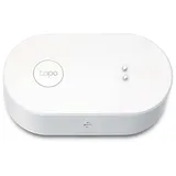 TP-Link Tapo T300 Smarter Wasserleck-Sensor, Tapo Hub erforderlich, eingebaute 90Db einstellbare Sirene, Sensor & APP & Hub-Alarm, IP67 wasserdicht, 1+Jahr Batterielebensdauer, Flexible Platzierung