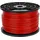 Azusa 6-mm-Stereo-Mikrofonkabel rot,