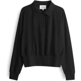Opus Strickpullover mit Polokragen Modell GEIGI Black, 42