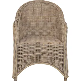 Home Affaire Rattanstuhl HOME AFFAIRE "sesselschau", grau, Stühle, Rattanstuhl