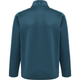hummel Core XK 1/2-Zip Sweatshirt Kinder blue coral 140