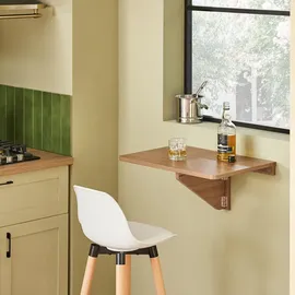 SoBuy Wandklapptisch Küchentisch Kindermöbel Laptoptisch Esstisch Schreibtisch Vintage FWT03-PF