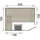 Weka Kemi 2,45 x 1,95 x 1,99 m inkl. 7,5 kW Saunaofen