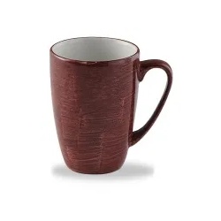 Churchill 12 x Kaffeebecher 340ml STONECAST PATINA Red Rust