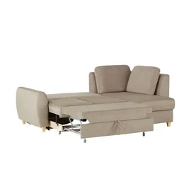 Smart Ecksofa ¦ braun ¦ Maße (cm): B: 233 H: 95 T: 160.0