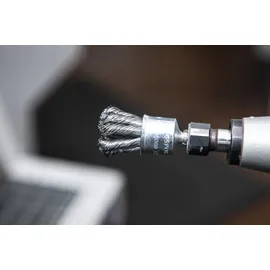 KLINGSPOR BPS 600 Z Pinselbürste gezopft Anzahl Reihen 1, 22 x 6 mm, 0,35 Edelstahl BPS 600 Z 358341 10St.