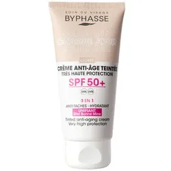 Byphasse  Sonnenschutz & Sonnenpflege Anti-aging-gesichtscreme Mit Farbe Lsf50+ light  in multifarben, Einheitsgrösse