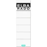 Elba Rückenschilder 04617 Weiß 59 x 190 mm 10 Blatt