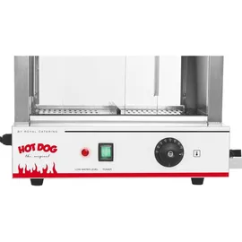 Royal Catering Hot Dog Steamer - 2000 W