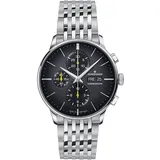 Junghans 27/4429.46 Herren-Automatikuhr Meister Chronoscope Stahl