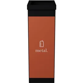 Paperflow Mülltrennsystem 60 l Schwarz