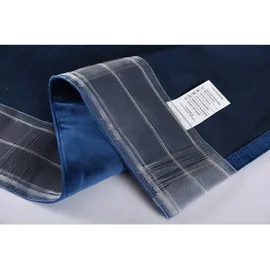 Gardinenbox Vorhang »Milano« HxB 235x135 cm, Blau