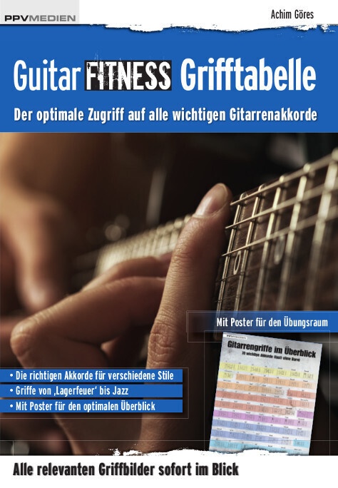 Guitar Fitness / Guitar Fitness Grifftabelle  M. 1 Beilage - Achim Göres  Gebunden