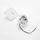 ARCCHIO Neru LED-Einbaulampe 1 eckig weiß/opal Aluminium