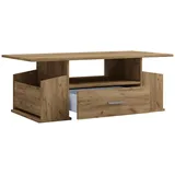 VCM Couchtisch Junata beige Eiche 52 x 44 cm