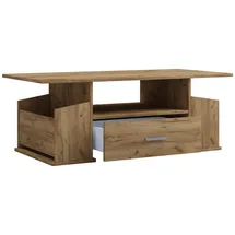 VCM Couchtisch Junata beige Eiche 52 x 44 cm