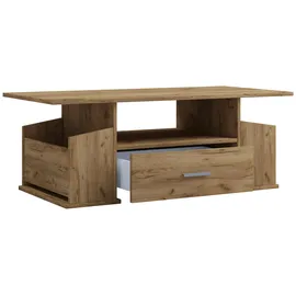VCM Couchtisch Junata beige Eiche 52 x 44 cm