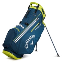 Callaway Golf Fairway 14 HD wasserdichte Standtasche (2023 Version), Marineblau/Flo. Gelb