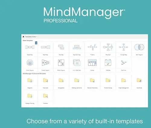 Lenovo MindManager Professional - 1 Year Subscription Electronic Download - 4L41N42841