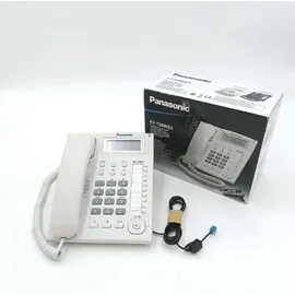 Panasonic KX-TS880EXW, Telefon, Weiss