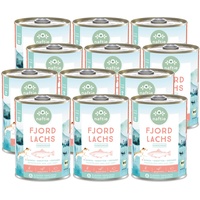 Naftie Bio Fjord Lachs 12x400 g Dose