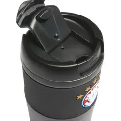 FC BAYERN Thermobecher 500ml Logo schwarz 28715