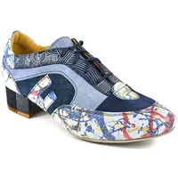 MACIEJKA Pumps Damen Leder Sandalen 05083-17 : 38 Blau - Blau - 38