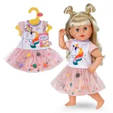 Zapf Creation BABY born Einhornkleid mit Tutu 43cm