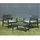 Dmora Outdoor-Lounge-Set 3-tlg. Anthrazit