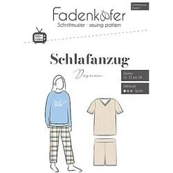 Fadenkäfer Schnitt "Schlafanzug" für Damen