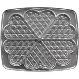 LAGRANGE 030521 Waffeln in Herzform Silber