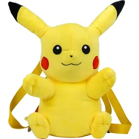 Canenco Pokemon Pikachu - Plüsch-Rucksack - 34 cm - Gelb