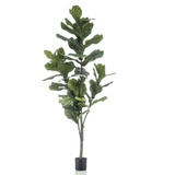 Emerald Geigenfeige Ficus lyrata Künstlich 160 cm