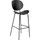 Beliani Barhocker Shonto onesize Schwarz