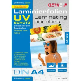 GENIE Laminierfolien glänzend 125 mikron A4