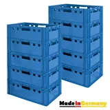 TSGPS Fleischkiste E2 Fleischkiste Blau Fleischerkiste Fleischkisten Kiste Fleischkiste Eurobox Lebensmittelecht 60 x 40 Metzgerkiste Auswahl Kingpower