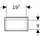 Geberit Wandbox 22,5x23,3x13,2cm, qu., E nat./Mel. S