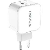Nevox USB PD Type C Ladegerät für Mobilgeräte Weiß