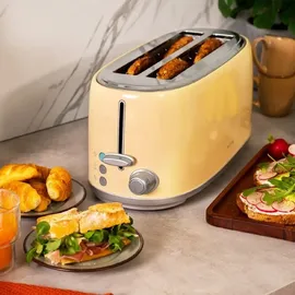 Cecotec Toast&Taste 1600 Retro Double 1630w Toaster - Beige