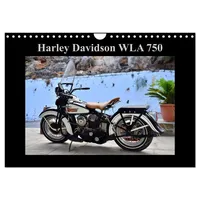 Calvendo Harley Davidson WLA 750 (Wandkalender 2026 DIN A4