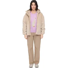 Mazine Fabric Blocking Jacket - Damen Fleecejacke, Größe:M, Farbe:oat/natural - M