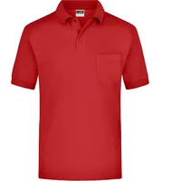 James & Nicholson Poloshirt Piqué Pocket JN026, - 3XL