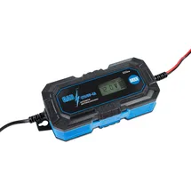 Güde Automatik Batterielader GAB 12V/6V-4A (Inverter KFZ-Ladegerät 6V/12V, 4A, Batteriekapazität: 4-120Ah, vollautomatisch, Erhaltungsladegerät, Verpolungs und Kurzschlussschutz, Rettungsfunktion)