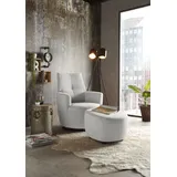 Set One by Musterring Relaxsessel »SO 1450«, (Set), mit Dreh- und Wippfunktion, inklusive Hocker