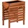 Dobar Hochbeet auf Beinen 70 x 45 x 71 cm braun