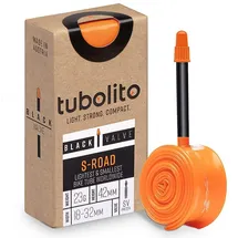 Tubolito S-road Presta 42 Mm Fahrradschlauch - Orange - 700