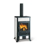 La Nordica Holzofen | Rossella R1 5.0 Liberty | Keramik Weiß | 9 kW